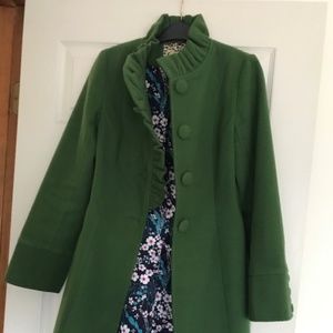 Knee-length coat